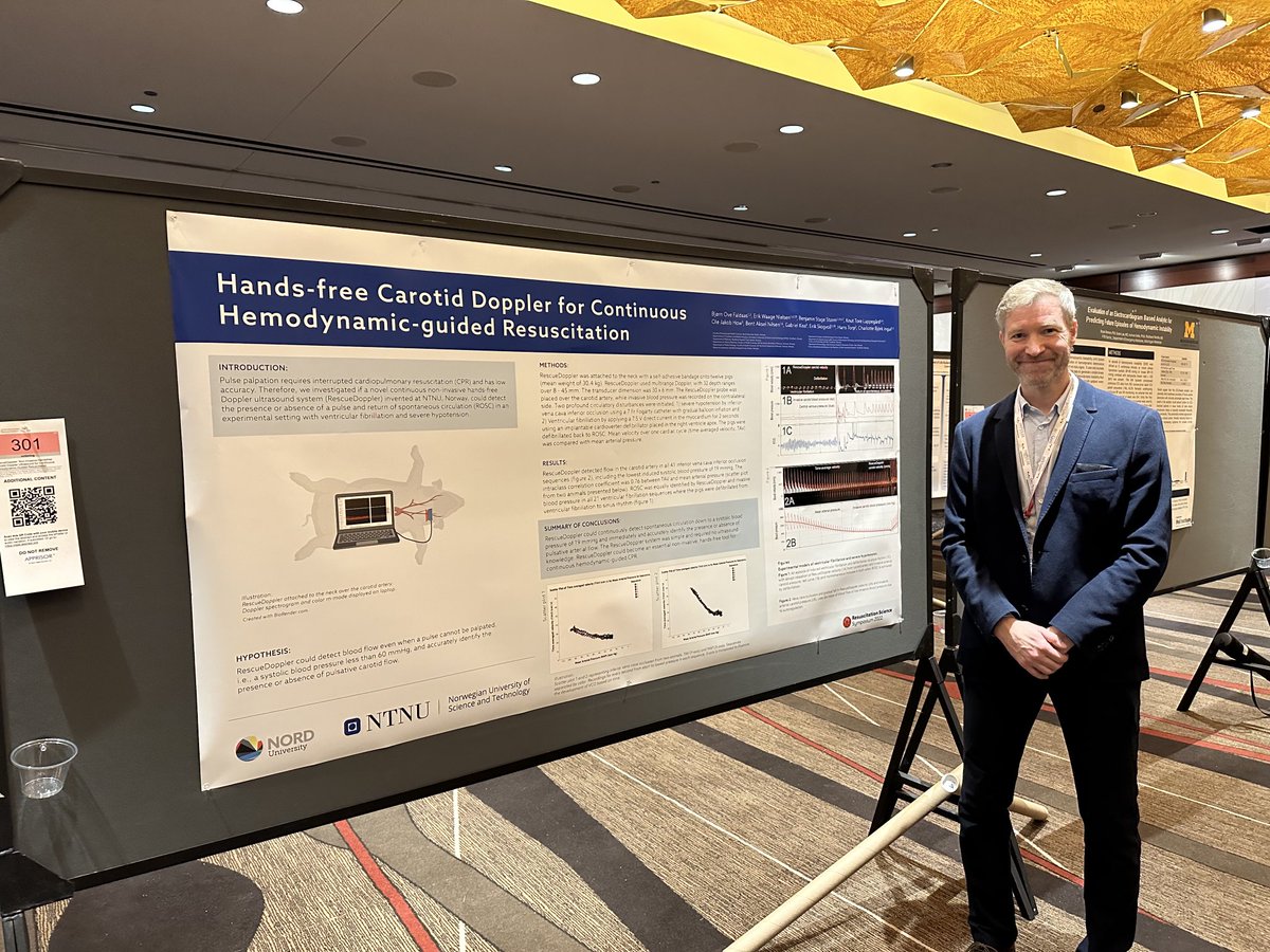 IngulB's tweet image. RescueDoppler presentert i Chicago på #RESS22 #AHA