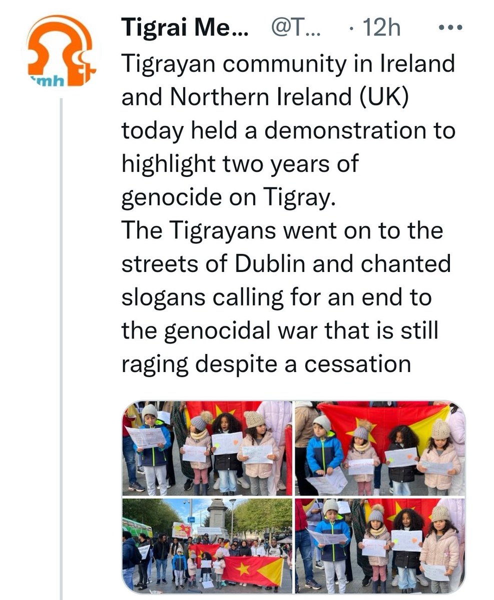 iyoba4u's tweet photo. The current wave of #TPLF Sympathizers protest &amp; claim for #FakeTigrayGenocide &amp; #Siege just days after the #PeaceDeal reached b/n the TPLF &amp; #GoE 🇪🇹 isn't about caring for the people of Tigray rather a dream for power to rule #Ethiopia the way they did for 27 yrs.

#DisarmTPLF https://t.co/q55EKjfbTW