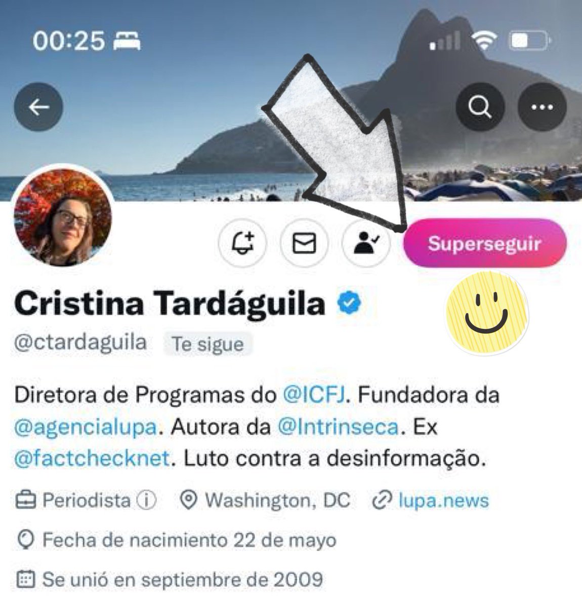 ctardaguila's tweet photo. Venha pro grupo dos #superfollowers #superseguidores. Tem notícia quente e debate espinhoso. Sempre sobre desinformação, #fakenews… O grupo tá bacana. ❤️ https://t.co/dFLZV8XCHC