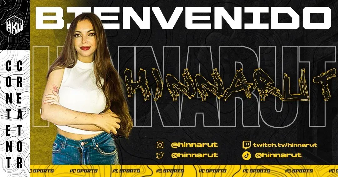 PRESENTACIÓN | #CC 

Hoy le damos oficialmente la bienvenida a Hinnarut, estamos muy emocionados de tenerte en el equipo como creadora de contenido. 

Bienvenida a la #AkuFamily , <a href="/Hinnarut/">Hinnarut</a> !✨️

buff.ly/3zNAIgd