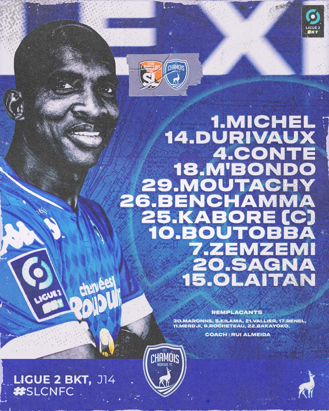 Chamois Niortais FC on Twitter "[SLCNFC] 👥 Découvrez 𝗹𝗲 𝗫𝗜 de départ