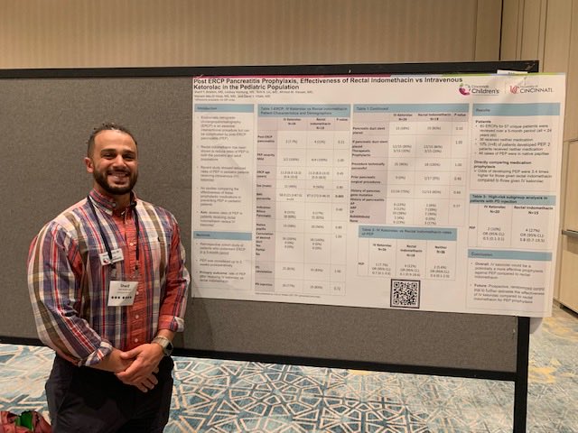 Cincinnati Children's Division of Gastroenterology (@cincykidsgastro) on Twitter photo ➡️ We are proud of <a href="/CincyChildrens/">Cincinnati Children's</a> #PedsGI for representing @ #APA2022 ➡️our amazing #GI faculty& #fellow
✅Dr. Peter Farrell ➡️ ⭐️poster of distinction⭐️ ➡️ RCT on LR vs NS in #AP
✅Dr. Sherif Ibrahim➡️ comparing PR #indomethecin vs IV #ketorolac in post #ERCP #pancreatits ➡️ We are proud of <a href="/CincyChildrens/">Cincinnati Children's</a> #PedsGI for representing @ #APA2022 ➡️our amazing #GI faculty& #fellow
✅Dr. Peter Farrell ➡️ ⭐️poster of distinction⭐️ ➡️ RCT on LR vs NS in #AP
✅Dr. Sherif Ibrahim➡️ comparing PR #indomethecin vs IV #ketorolac in post #ERCP #pancreatits