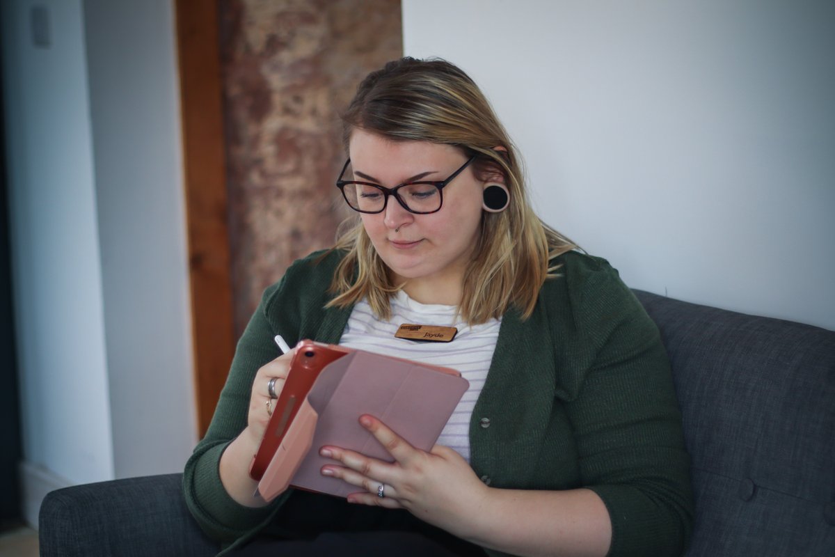 Our Marketing Coordinator Jayde Elliott  is in the process of publishing her very first poetry book is looking at starting her very own web design and marketing business.

Keep in touch with her online journeys as she navigates her new careers.

clayhillarts.co.uk/the-journey-to…