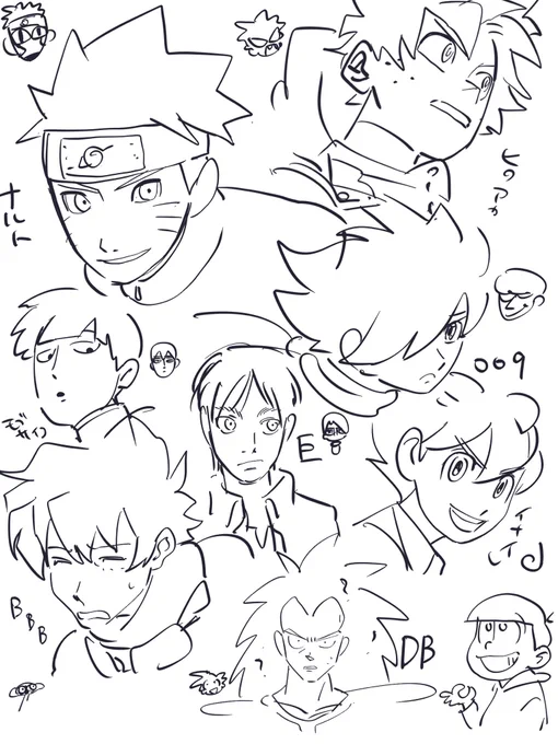 推し見なくてもかけるのか?と震えたので試しに描いたらまぁまぁ大丈夫そうだったかもしれない 