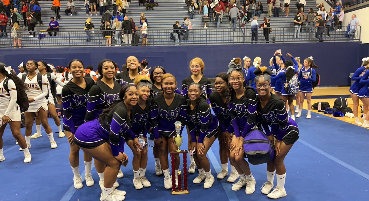 Congratulations on a first place win for the varsity cheer team. @mrejuk8r @JEFCOED. Great job ladies!!!!!