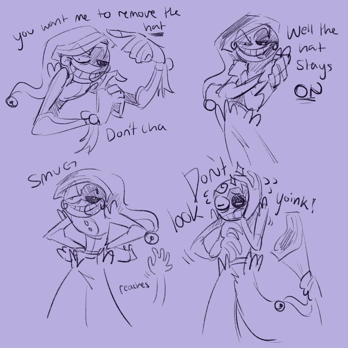 Jordan_Is_Bean's tweet photo. Silly goofy mood today #moonfnaf #sunfnaf #fnaf #bald https://t.co/xAatd37eJH