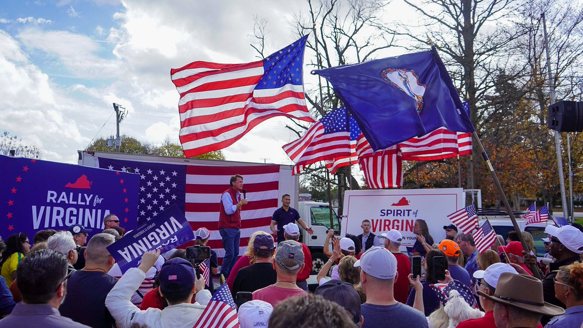 GlennYoungkin's tweet photo. Can you feel it? We’re about to do it again. We’re going to flip #VA10!
We have to keep this movement going and growing all the way to Election Day. Grab 10 friends and get out to vote for your next Congressman @HungCaoCongress! https://t.co/sGcGsXTfva