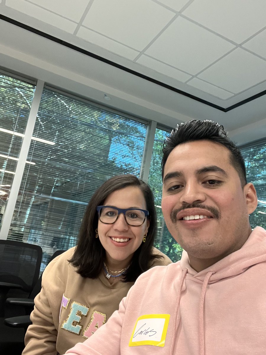 Enjoying these two Fabulous Educators wanting to grow within their profession (on a Saturday) at the #LatinxEducatorMakerLab <a href="/WISDHarrison/">HarrisonIntermediate</a> <a href="/DraperPatriots/">Draper Intermediate</a> @SDavisWylie