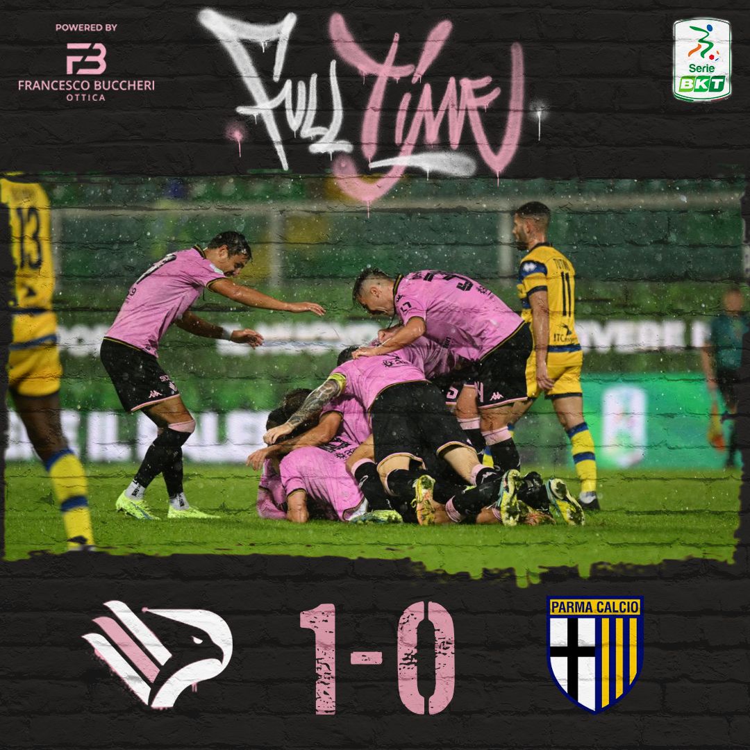 Palermofficial's tweet photo. ⏱️ FULL TIME
📲 #siamoaquile 🦅 #PalPar #SerieBKT https://t.co/Dc42YZ3LuZ