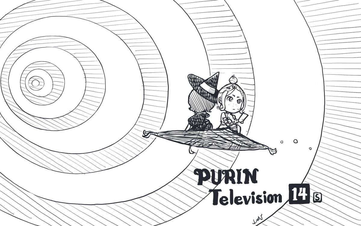 PURIN Television CH14[s] with MIKAN 