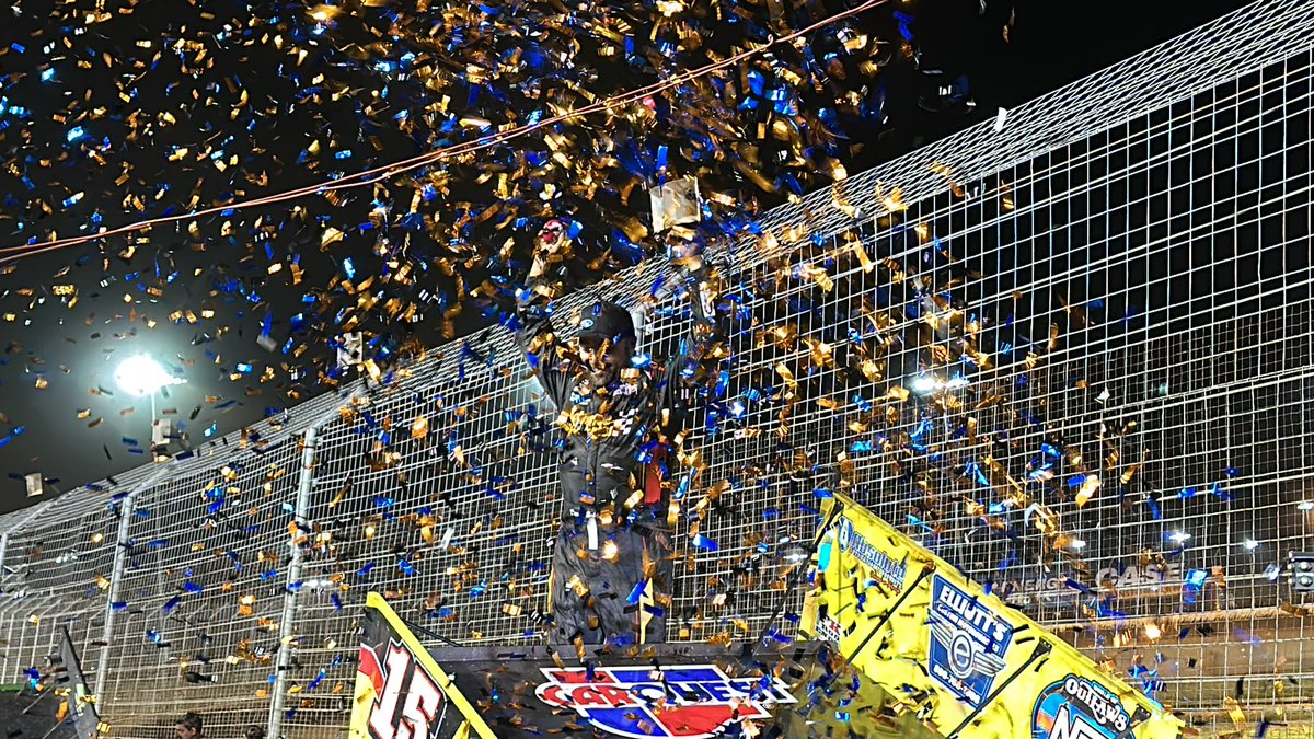Awesome win for <a href="/DonnySchatz/">Donny Schatz</a> and the <a href="/TonyStewart_Rcg/">Tony Stewart Racing</a> team!