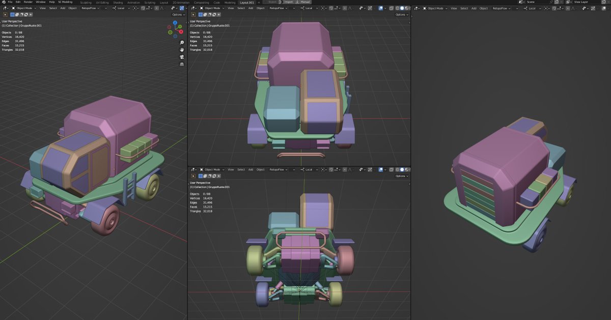 Livio3d's tweet image. I wanted to take a break for weekend, but nooooo, i just start the next #assetStoreunity3d  model , vehicle kit for #logistic ! (#scifi  offcourse for the middle size ship)

#screenshotsaturday  #indiedev #gamedev #b3d #blender #spacesim #asset #starcitizen #truck #transport
