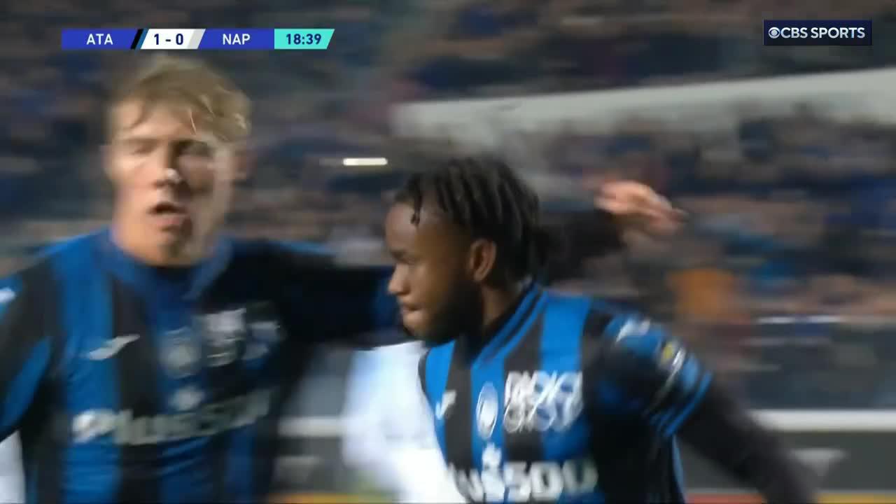 Ademola Lookman. Top corner. 💥

Dream start for Atalanta 🤩”