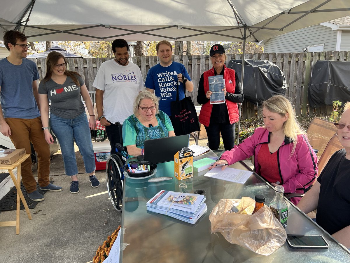 matthewbcaffrey's tweet photo. Out again knocking doors - these conversations have been incredible. Young people care, they are paying attention, and they’re going to vote. #WinTheMidterms @swingleft @TimRyan https://t.co/6XNJZfhALr