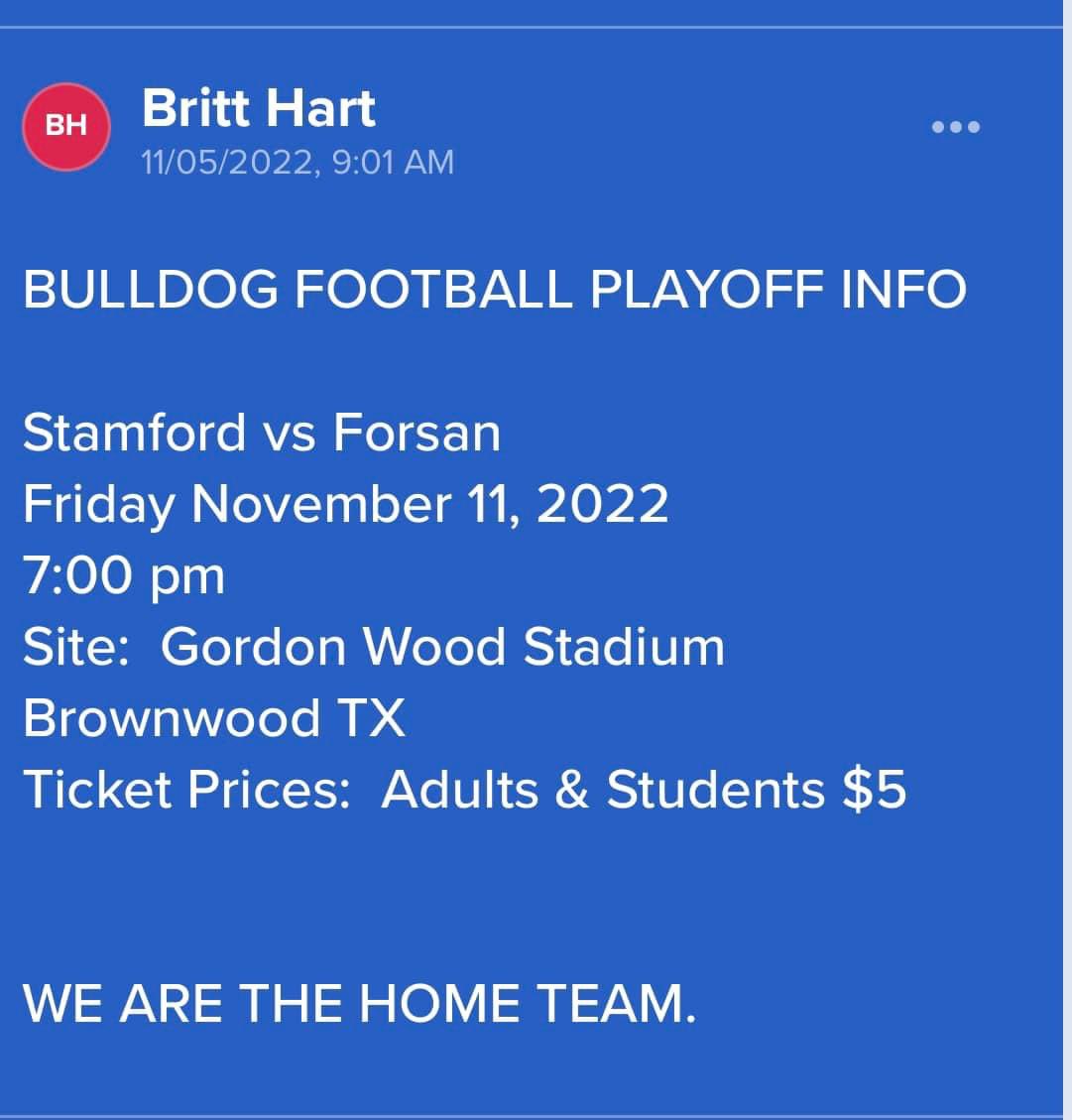 Stamford High School (@shstx) on Twitter photo 