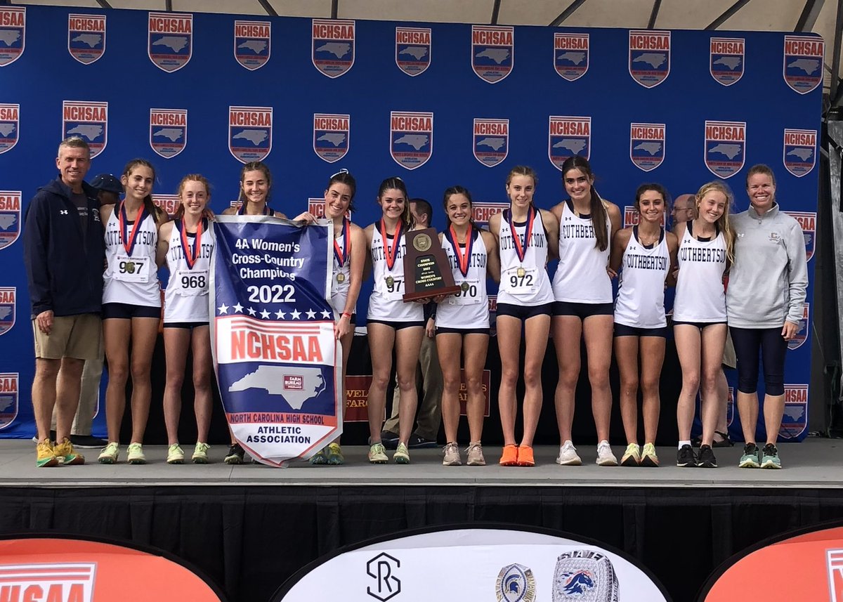 Cuthbertson Ladies are Champions Again!

🏆5th Straight XC State Team Title
🏆<a href="/KermesStella/">Stella Kermes</a> Individual Champion
🏆32 Points is 4A State Meet Record
🏅All-State Top 10 Finishes for Stella, Charlotte, Justine, and Alyssa

Love this squad💙💛