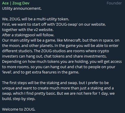 ZougTokenERC's tweet photo. 🚨Announcement !!!

https://t.co/Rrtmltio1N

Telegram : https://t.co/JvTBhfn073 https://t.co/6S5TduROLY