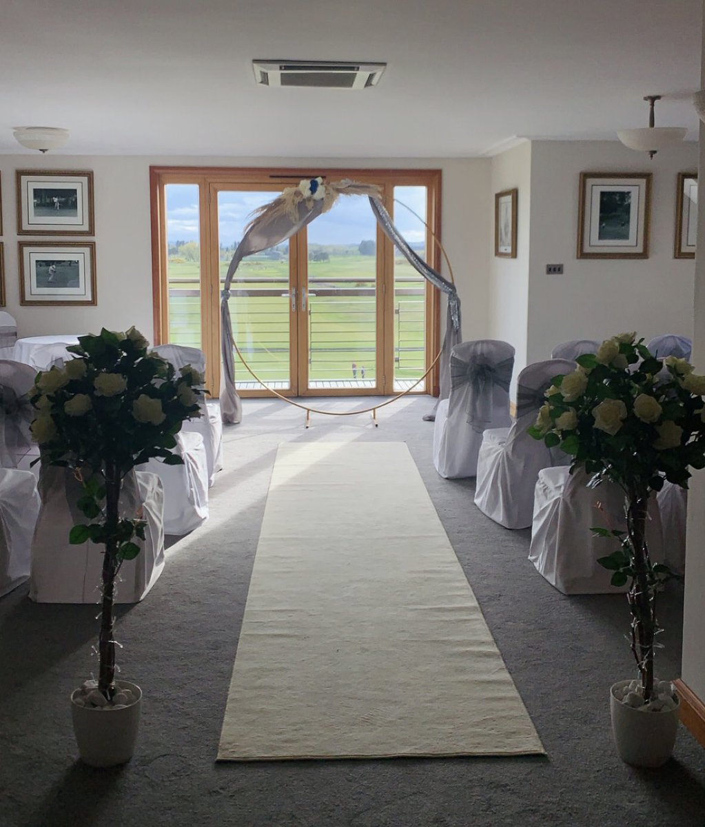 tsoevents's tweet photo. Wedding set up at carnoustie golf https://t.co/7CRgkwjU3a