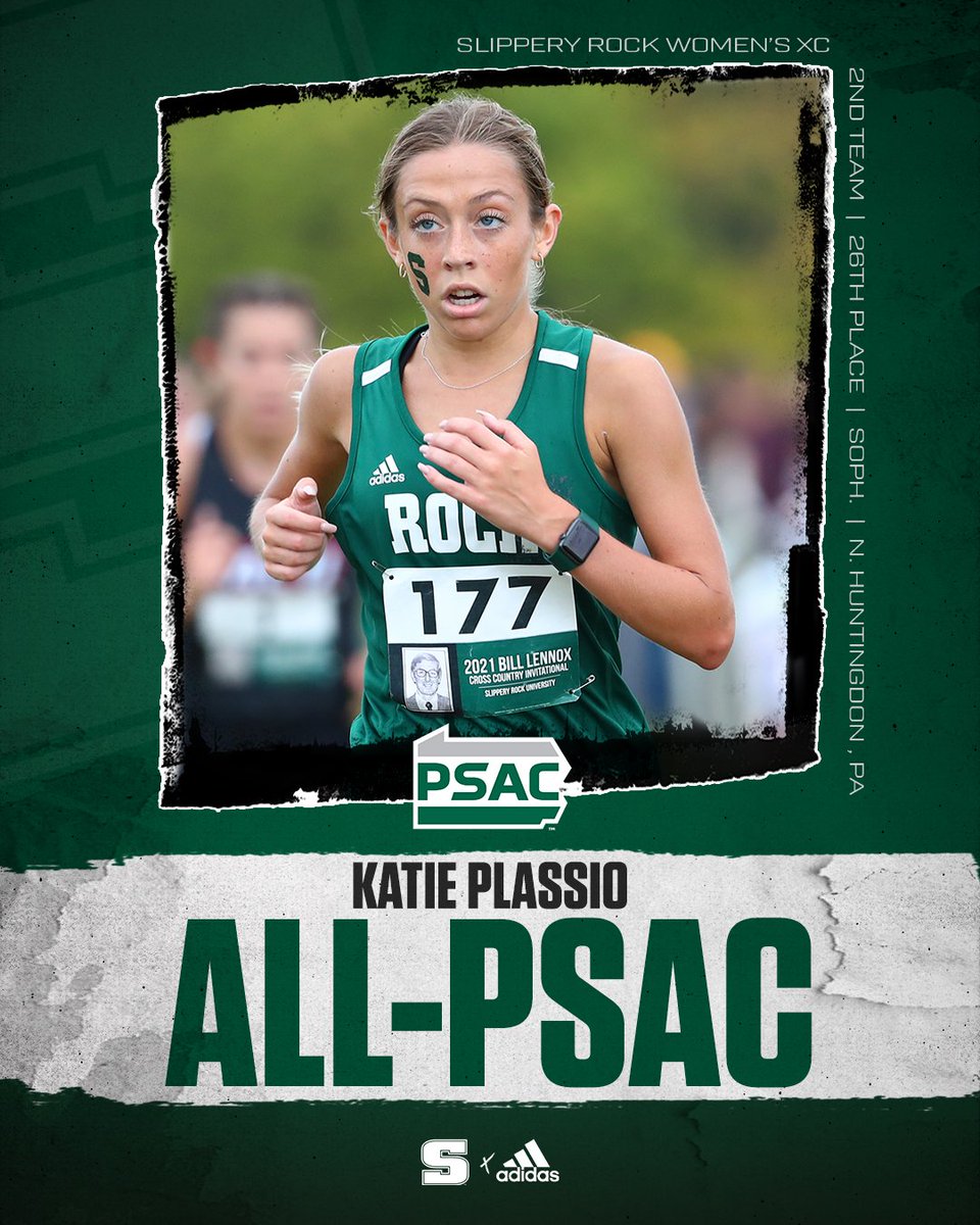 Rock_Athletics's tweet photo. WXC: The Rock women's XC team will take 4th at the PSAC Championships after an injury to one of their top three scorers. SRU with three All-PSAC finishers, led by a 3rd place finish from Marianne Abdalah. Anna Igims takes 19th and Katie Plassio finishes 26th. https://t.co/3G6UbscQZs