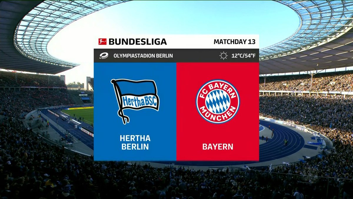 Full match: Hertha Berlin vs Bayern Munich