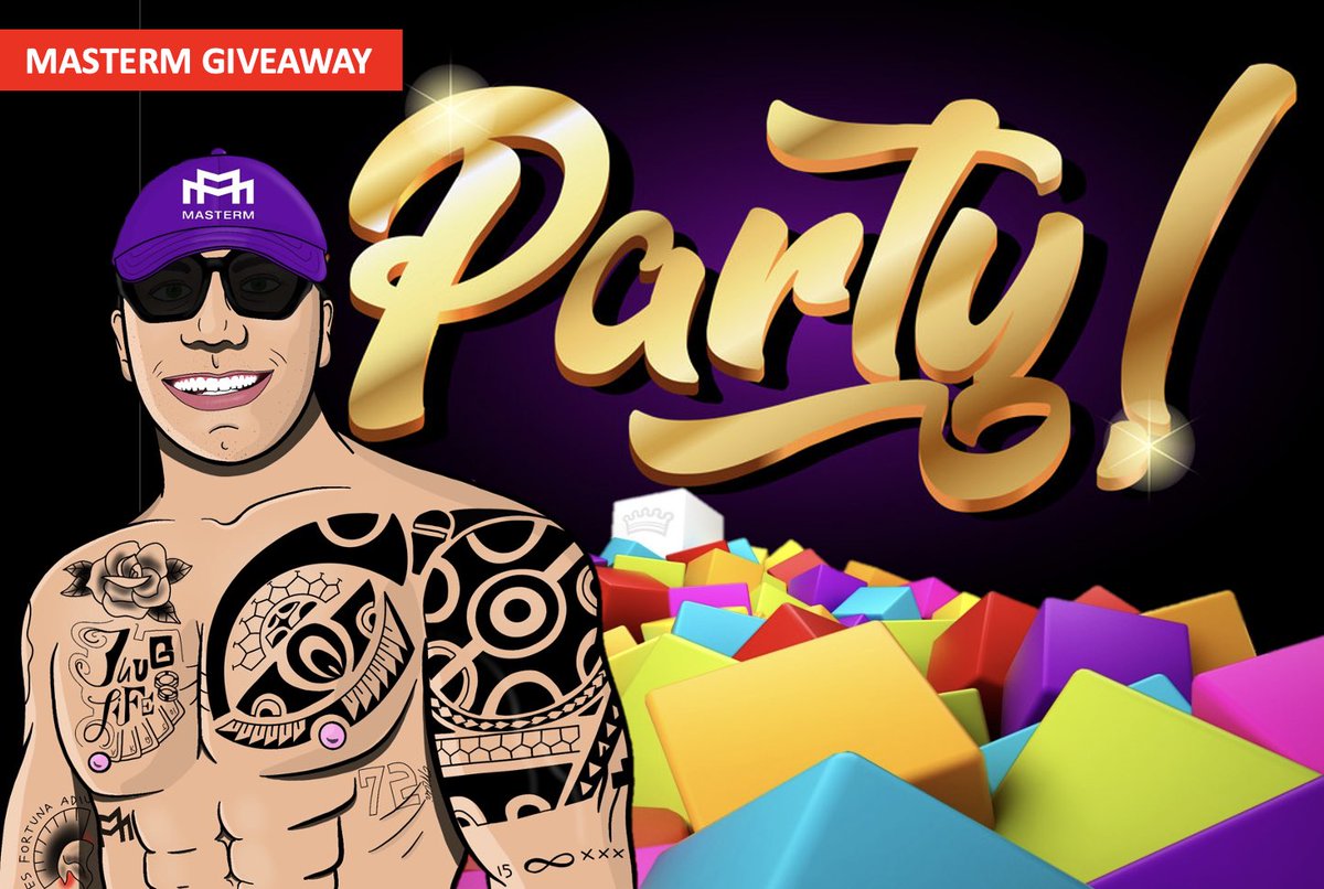 MasterMofc's tweet image. 🎉MASTERM TELEGRAM PARTY🎉
500 $MXMX | 1-250 wallets 

🤑Join the party💃🕺

✅Follow @MasterMtoken 🔔
✅Like + RT

👉Join t.me/mastermchat  and post proof + your BSC address + image/video/meme of Music, Drinks, Women, Men, balloons etc.  

🚫No Drugs Please😅

🚀LFG🚀
