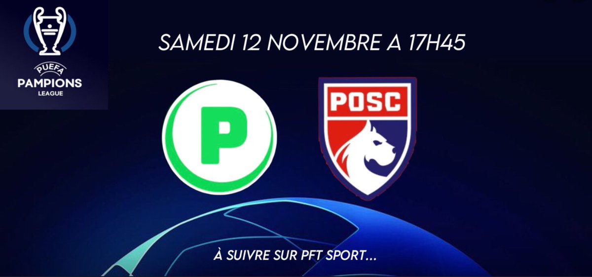Pwitter_League's tweet photo. De belles affiches en perspective 🤩

Rendez-vous du 11 au 13 novembre sur PFT Sport pour cette 1ère journée de Pampion League !

(1/2) https://t.co/6To8yLvcd5