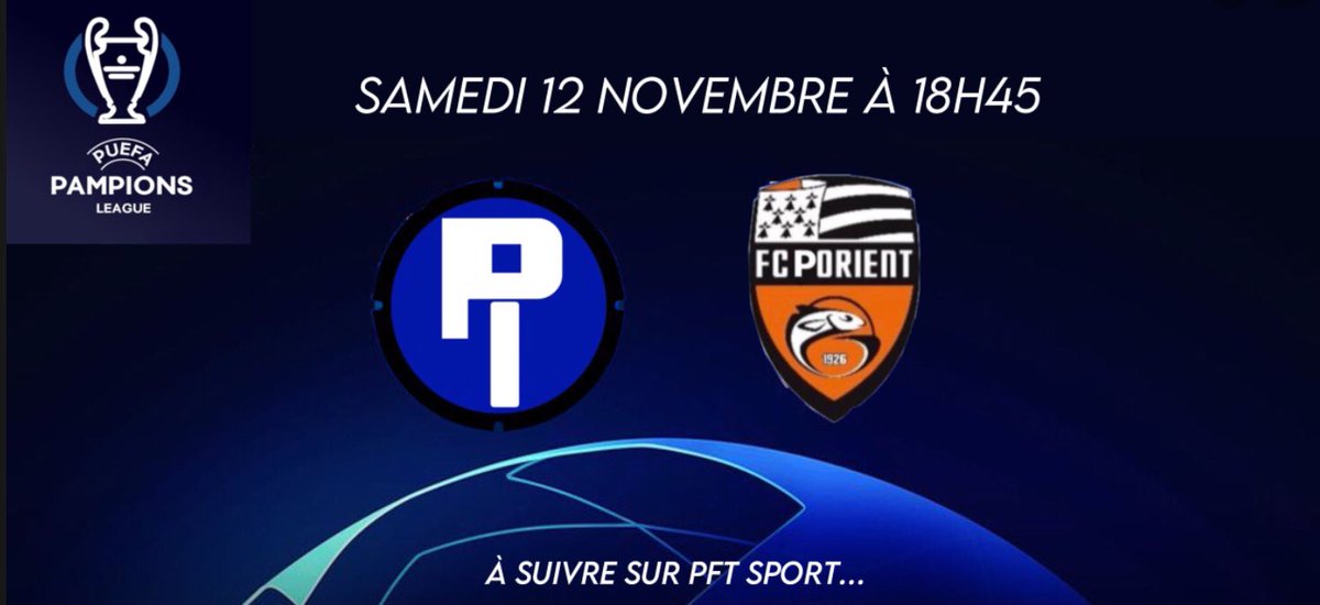 Pwitter_League's tweet photo. De belles affiches en perspective 🤩

Rendez-vous du 11 au 13 novembre sur PFT Sport pour cette 1ère journée de Pampion League !

(1/2) https://t.co/6To8yLvcd5