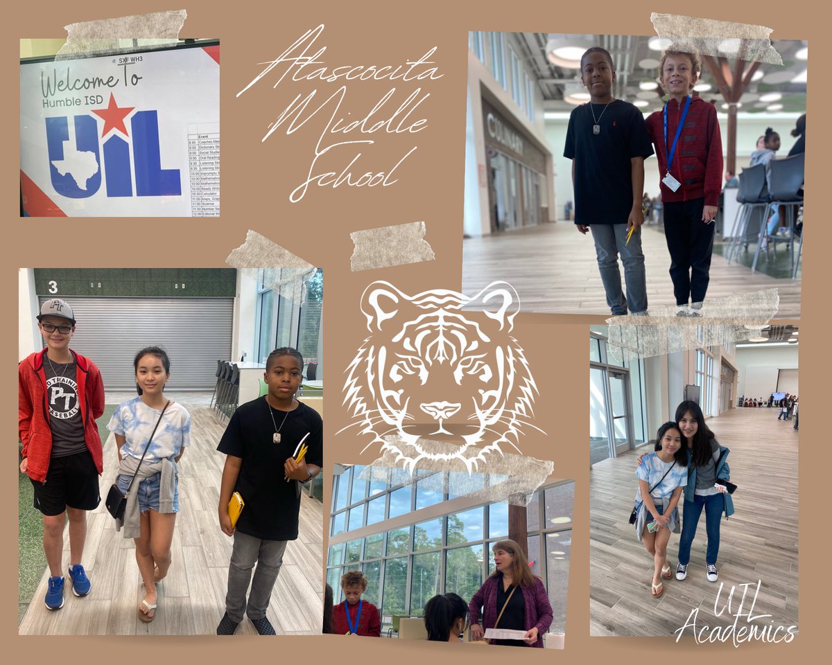 HumbleISD_AMS's tweet image. Today our UIL Academic students are  participating in Fall UIL A+ Academic invitational at KMS. Huge thank you to Dr. Ellsworth (UIL coach) and parents for supporting our students. Let’s Go Tigers!!! #LearningIsPersonal #AtascaTigers