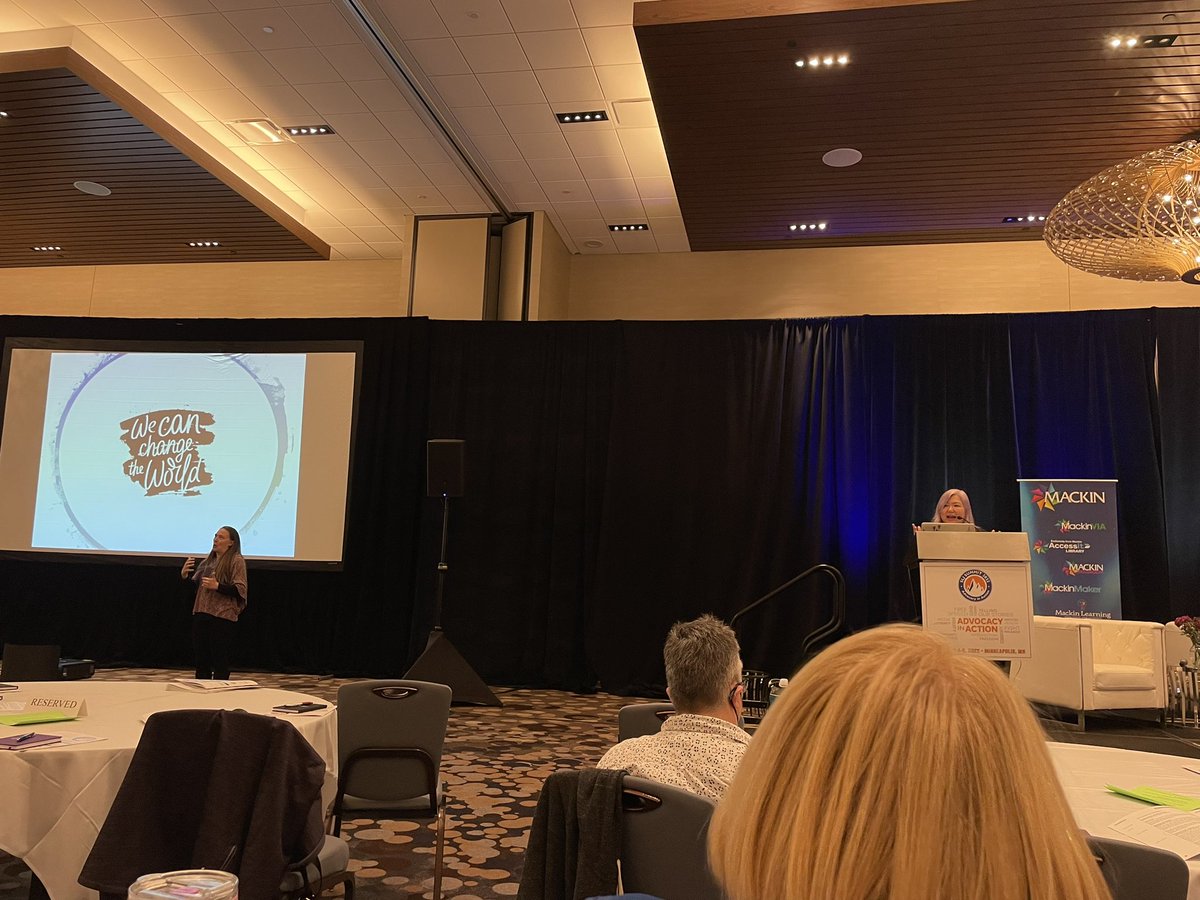 MrsBongiornoEdu's tweet photo. Censorship silences stories. It tells students they are not part of the American story - that certain students matter more. Thank you for sharing your story with us, @ElloEllenOh! 

#weneeddiversebooks #SLJSummit https://t.co/VWVv6MbqlG