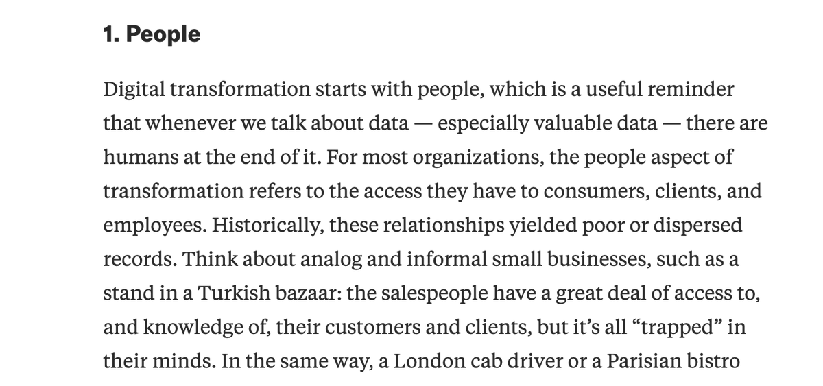 #DigitalTransformation begins with people, data, insight and #AdaptiveActions!

Articulate piece by <a href="/drtcp/">Tomas Chamorro-Premuzic</a>
hbr.org/2021/11/the-es…

app.scrumdo.com/support/articl…

youtube.com/watch?v=H8dnGP…

#Agile #Sensemaking #Leadership #Strategy #humansystemsdynamics #complexity #Emergence
