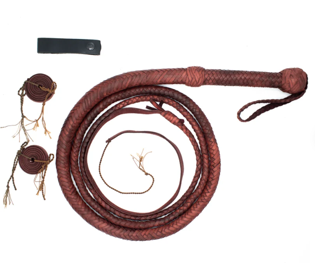 HiAmClover's tweet photo. yall i need help choosing a whip for my franziska von karma https://t.co/cNqH2adZZ3