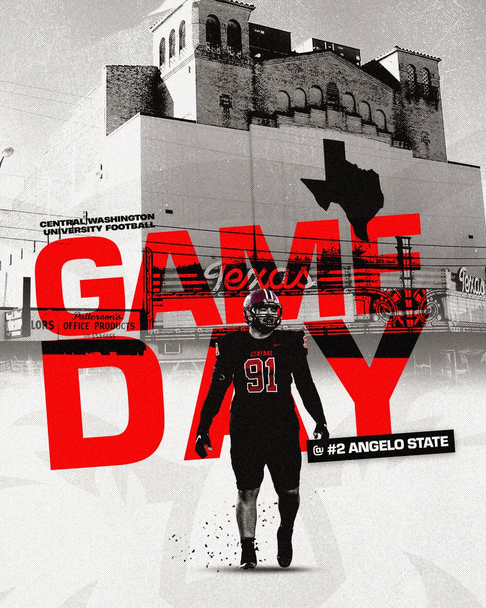 GAMEDAY!

🏈: CWU vs. ASU
🕖: 4:00PM
📍: LeGrand Stadium
📺: lonestarconferencenetwork.com/asu/

#GoCats #AllInAllTheTime #CSH