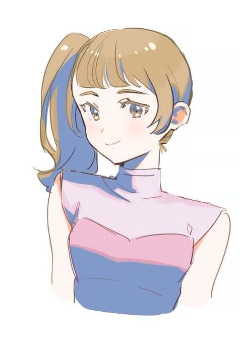 影色テスト。青系もけっこおう可愛い 