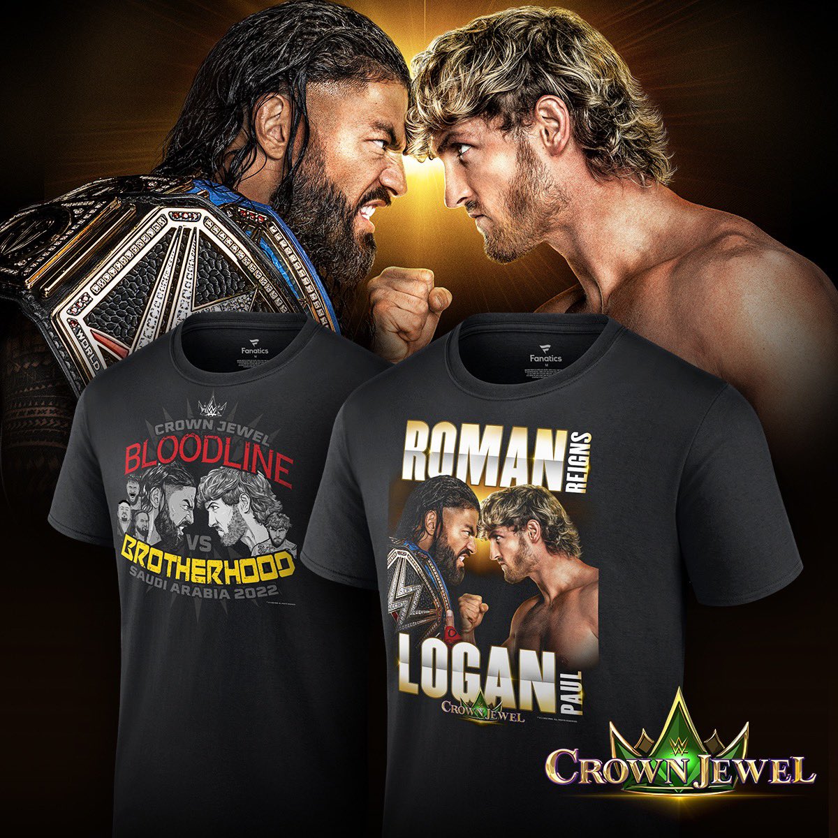 WWEShop.com on Twitter: "Celebrate Crown Jewel with these NEW Matchup T-Shirts! Available now at