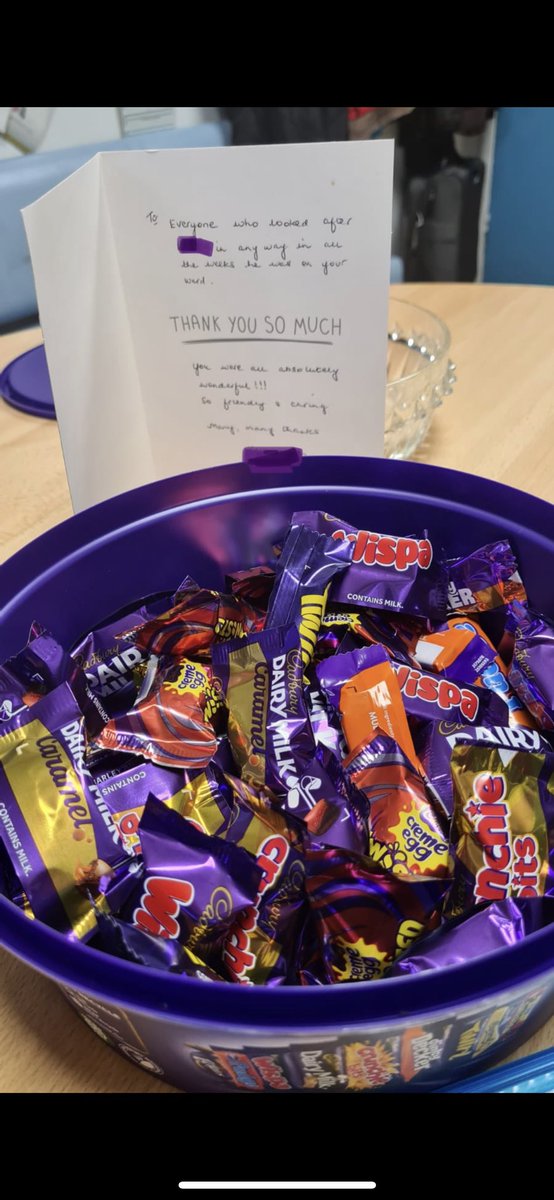 How thoughtful, thank you.  #passionateaboutpatientcare #patientexperience <a href="/TeamACCUWHH/">TEAMACCUWHH</a> ❤️