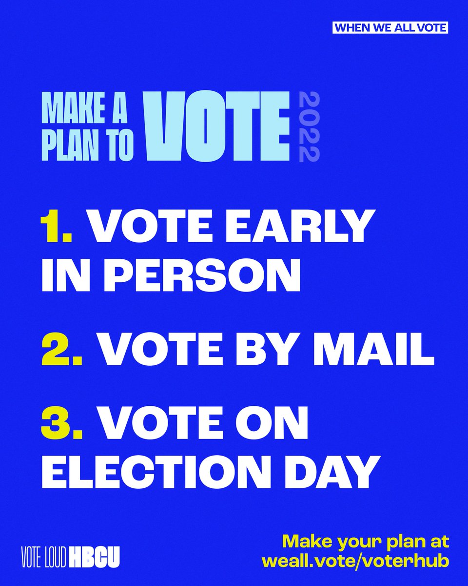 make a plan to vote ❤️