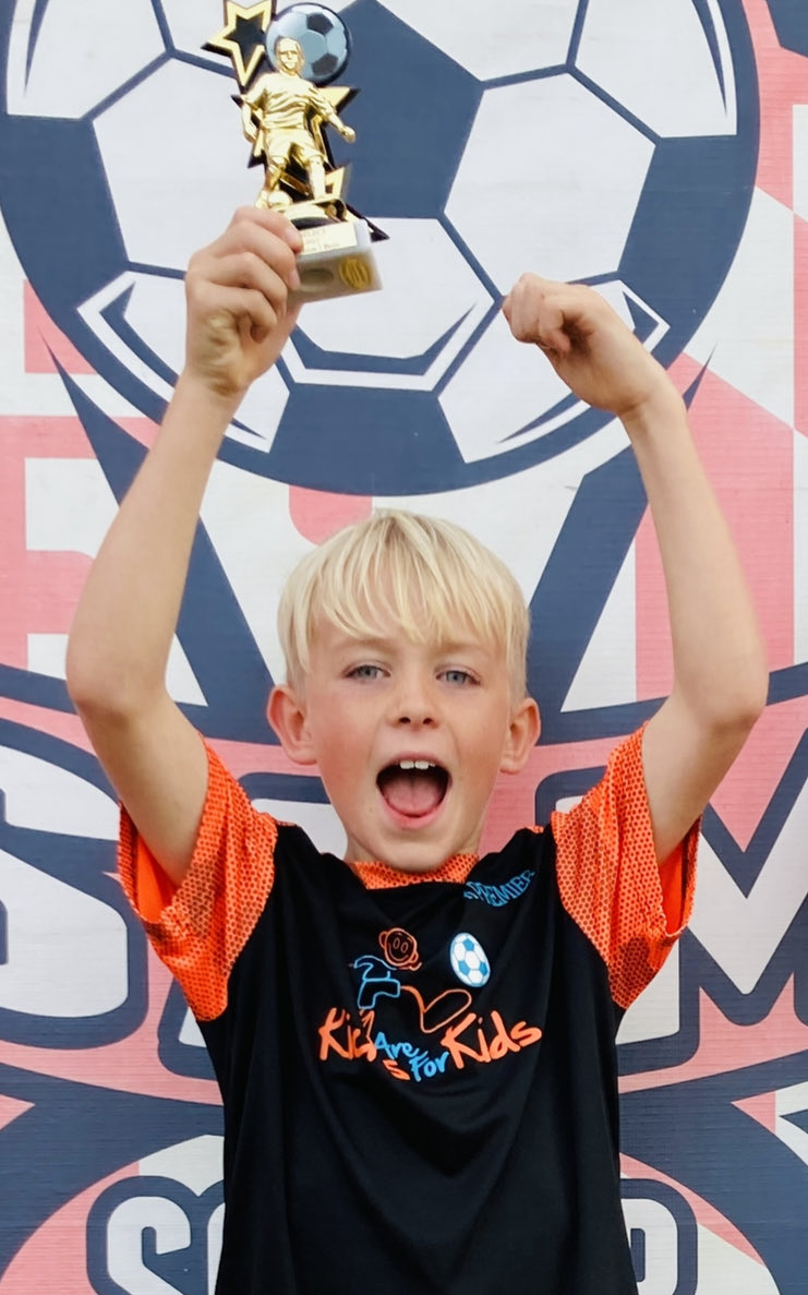 7 years ago our son Jesse was in intensive care at Evelina hospital in London. He had meningitis and Kawasaki attacking his body.  Brilliant #NHS doctors saved his life. Today, his team just won the U9 Soccer League in DC - and he was the league’s top scorer. Always have hope ❤️