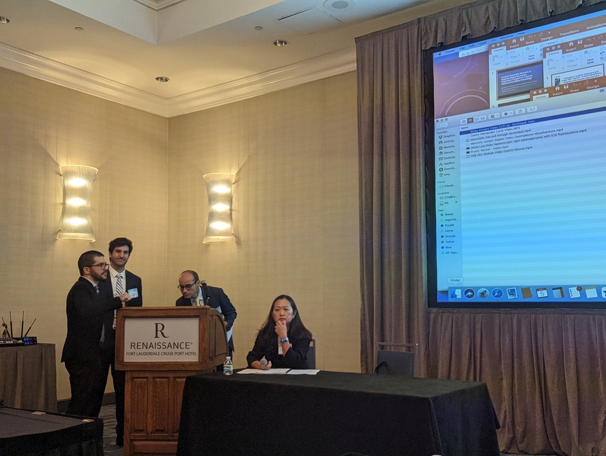 ZGaroufalia's tweet photo. #colorectalsurgery @CleveClinicFL alumnus @VictoriaLaoMD moderating am extremely interesting session @SoFloACS @AmCollSurgeons https://t.co/4dmi3yxMd4