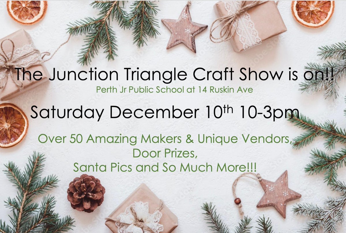 Junction Triangle Craft Show tweet media