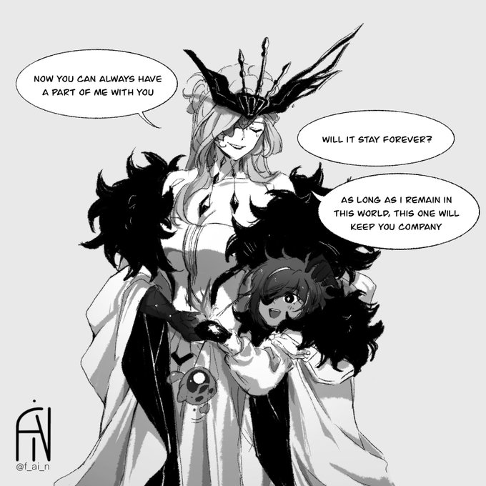 Watching over you
-
(Pierro is not Kaeya's bio dad/Fatui Adopt Kaeya AU) La Signora's moth in Winter Night's Lazzo is living rent free in my head and I continue to grieve over her </3 