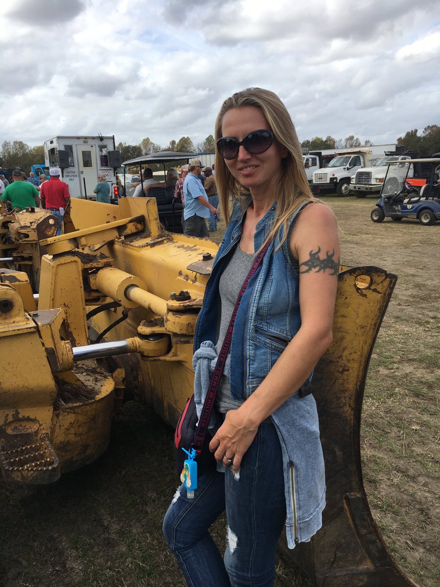 Alina on Twitter "Hanging at a farm equipment auction today all…day