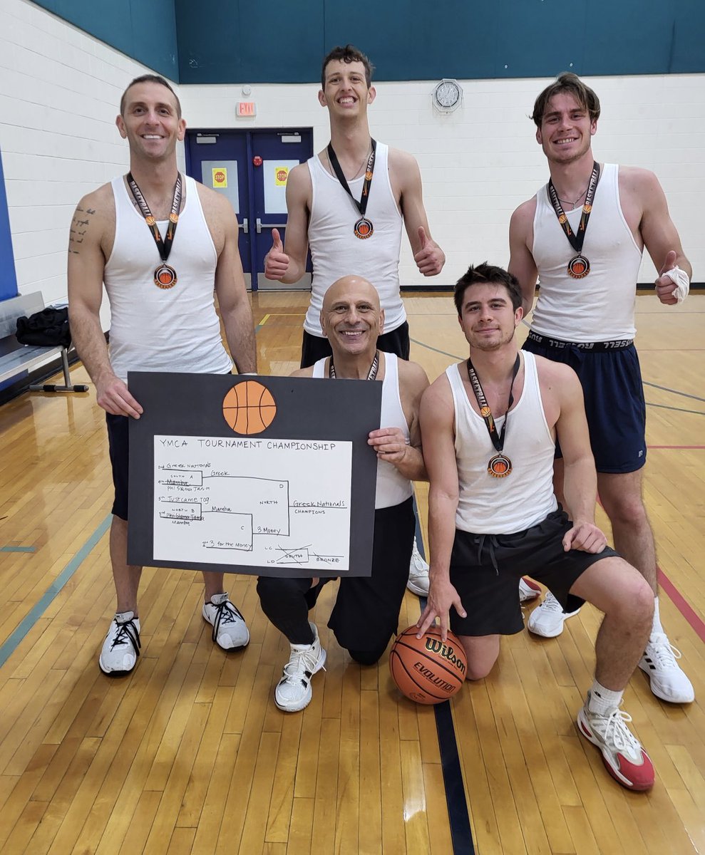 OlivetBoysHoop's tweet photo. Congrats to @RedfieldDawson and his family members, including former Eagles @warthog96 &amp; Dylan Redfield, on their victory in a YMCA tournament in Grand Haven today! https://t.co/sWOJiYdLkI