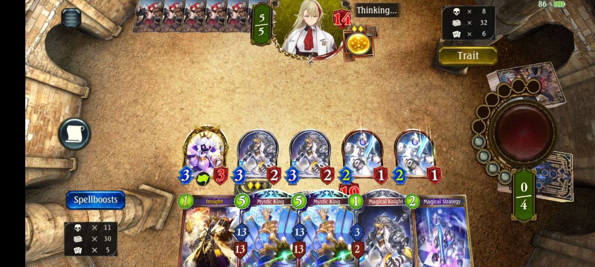 Best Chess Rune roll ever!  Turn 5 king is not consistent but here are some of the combos to get there:

1st:
strategy > rook > strategy/rook > 2x knight

2nd:
strategy > rook > queen/rook &amp; strategy > knight

Just hope you have something to trade into if you get one of these!