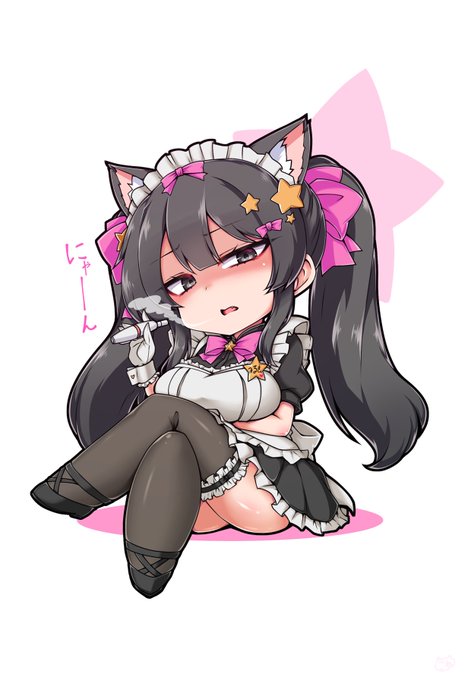 よそ様の子を勝手に描いたりしたやつを再掲してさすがにネルル 