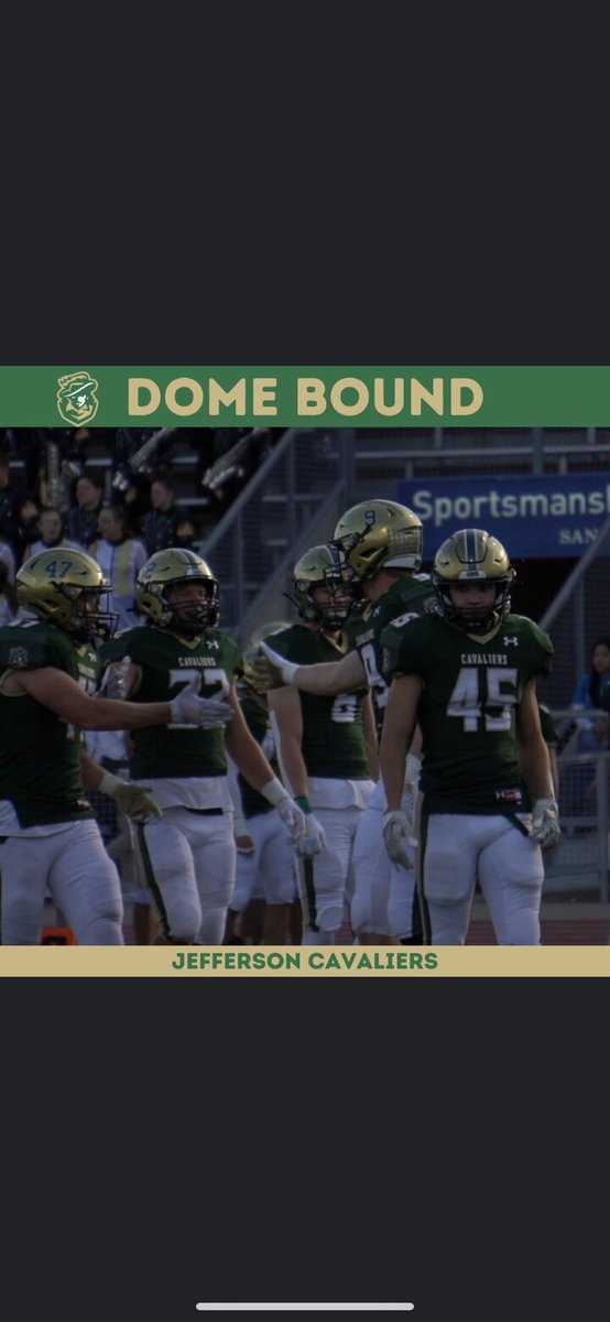 11-0 love my teammates and Coaches!. We came a long way, not Done yet one more game. All glory to the Lord, the Man above🙏🏾. DOME HERE WE COME‼️🎥 <a href="/SFJeffersonFB/">Sioux Falls Jefferson Football</a> #MOB #NoMercy