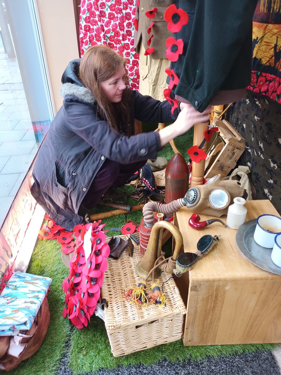 Beverley A Palin on Twitter "An absolute joy to set up a Remembrance