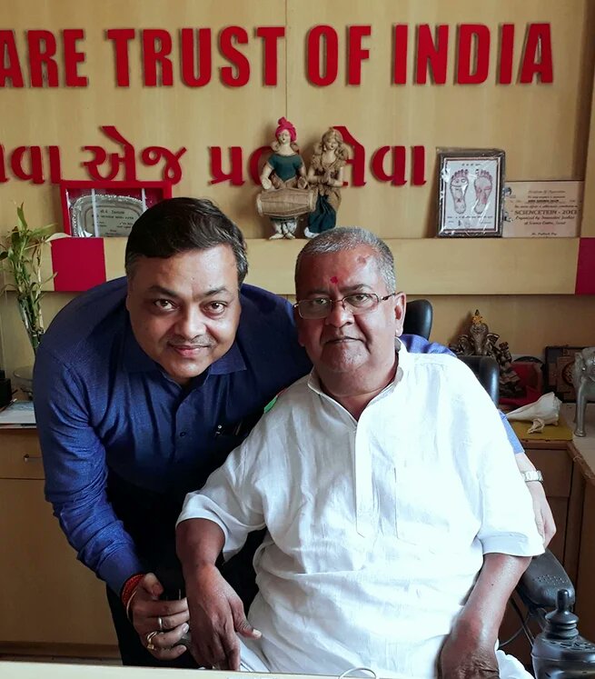 With Padamshri <a href="/KanubhaiTailor/">Dr.Kanubhai Tailor (Padmashri Awardee)</a> Ji 
#drmanojdube #drmanojdubey