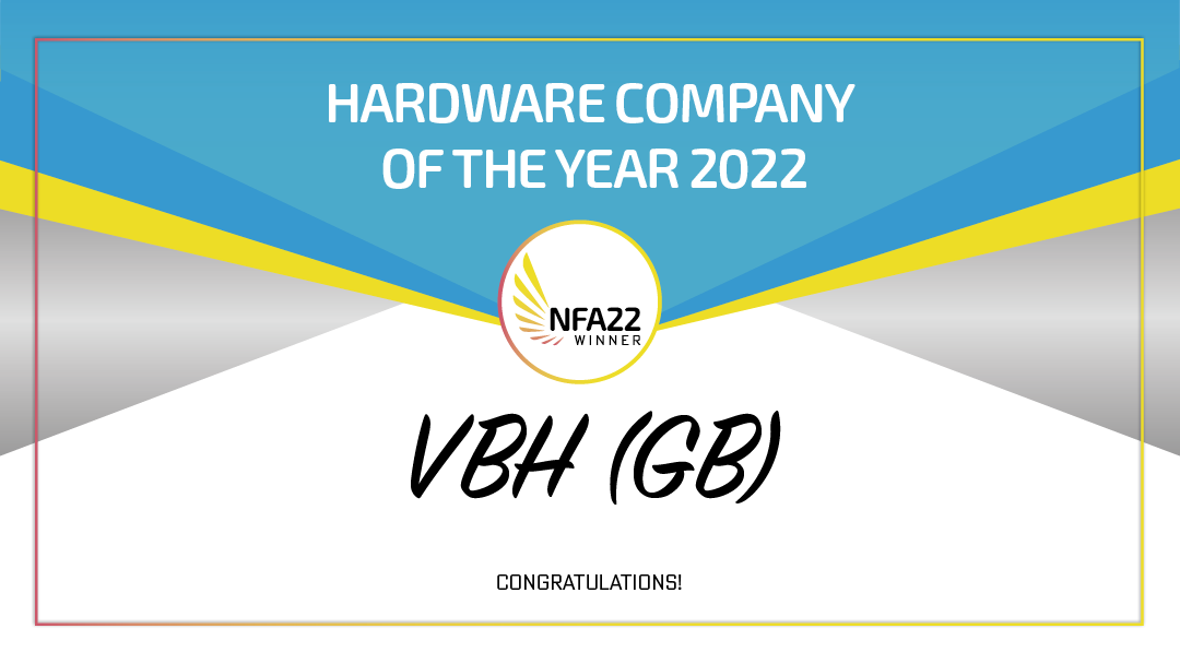 NatFenAwards's tweet photo. The award for Hardware company is given to @VBHGB great work guys! #winnersevent #nfa22 https://t.co/LCCrxfKnp3
