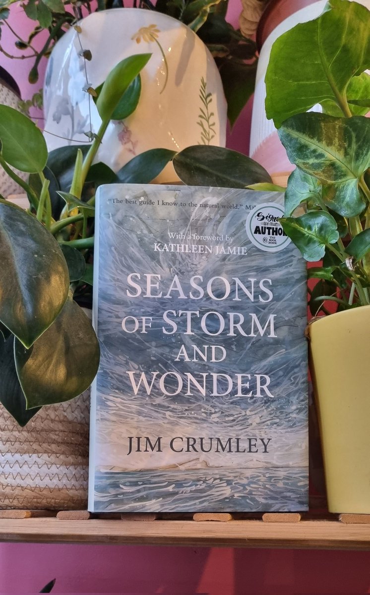 We are so honoured and excited to host nature writer and all-round wonderful gent, Jim Crumley, for an author event at the shop on Friday 18th November!

 thebooknookstirling.co.uk/events