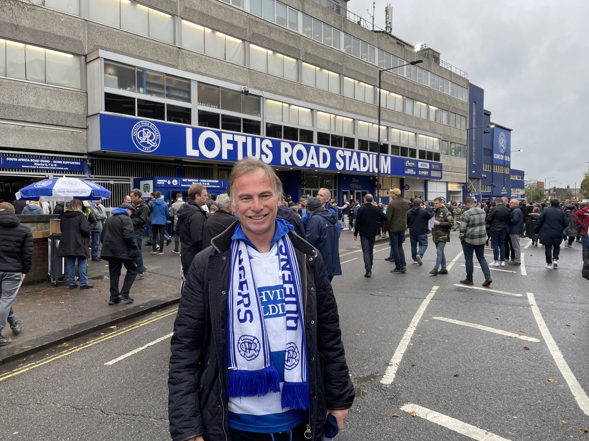 ⁦<a href="/QPR/">QPR FC</a>⁩ made it to Loftus Road after traveling from Mumbai today.  Disappointing result but always good to be in W12.
